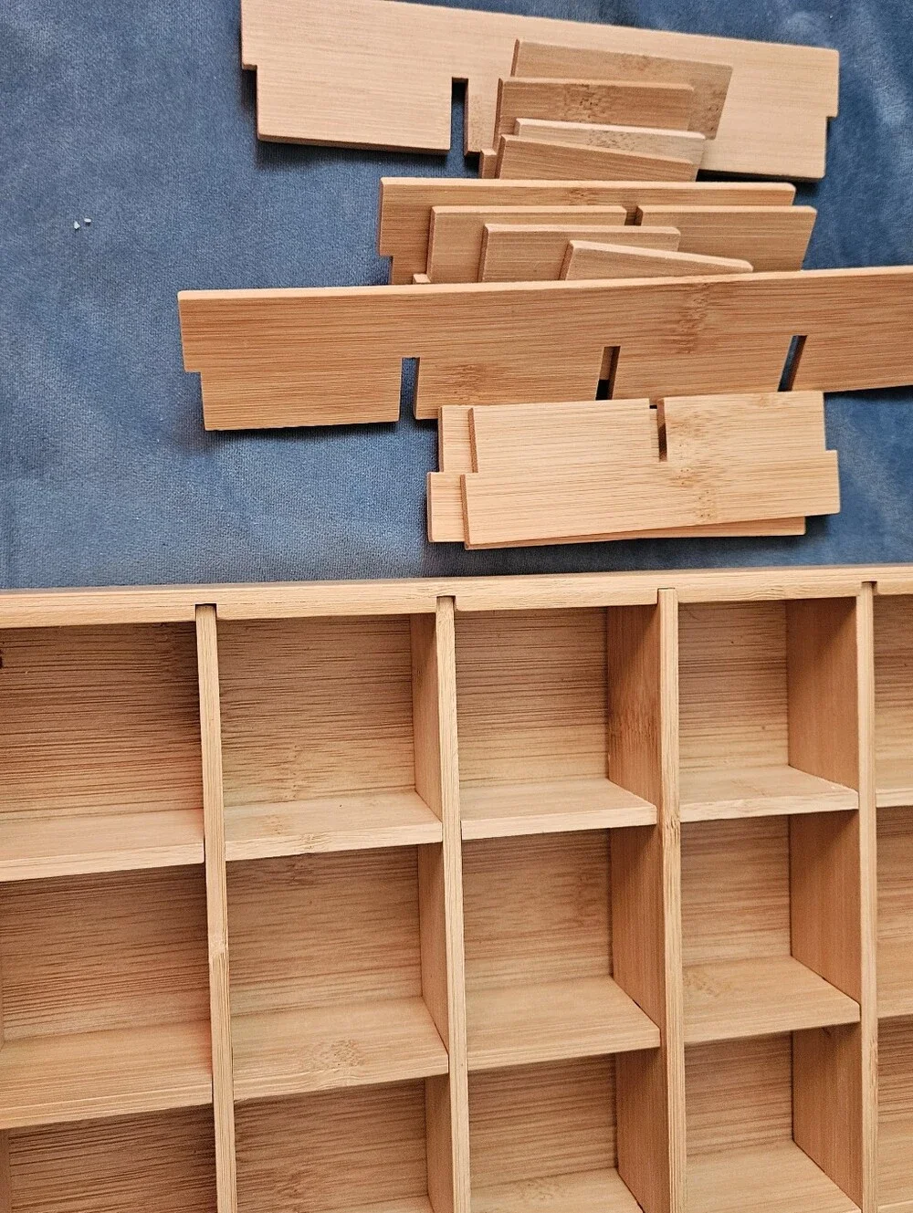 N/A bamboo organizer